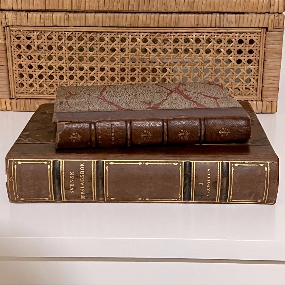 Authentic Antique Book Bundle - 1901 & 1939 Original Books